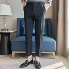 Men's Spring Casual Slim Fit Tapered Pant